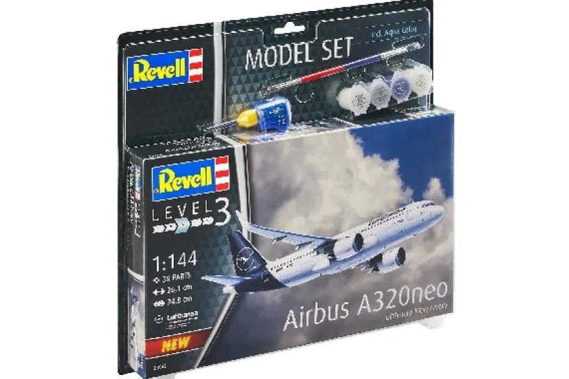 1:144 Model Set Airbus A320 Neo Lufthansa>REVELL