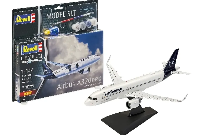 1:144 Model Set Airbus A320 Neo Lufthansa>REVELL