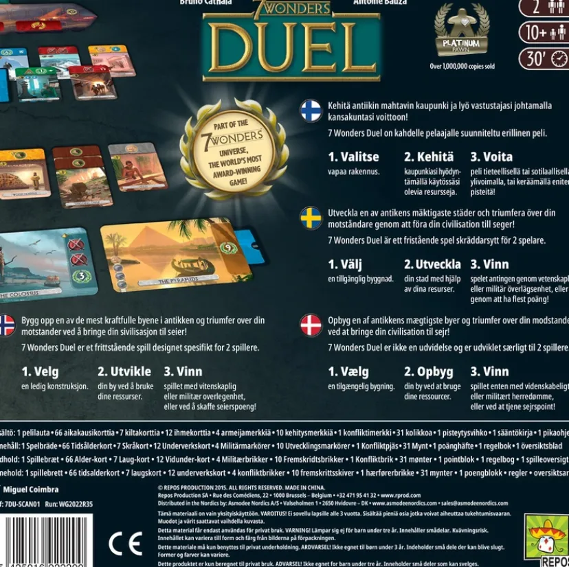 7 wonders duel>Spil