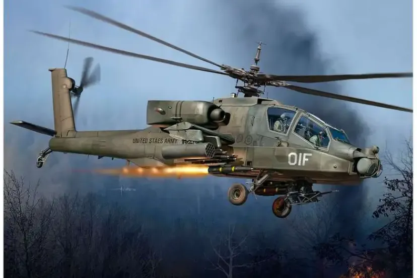 AH-64A Apache>Revell Hot