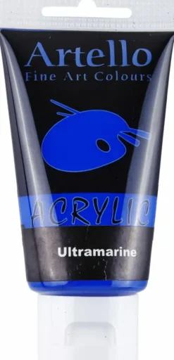 Akrylmaling Artello blå ultramarine 75ml>