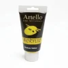 Akrylmaling Artello gul mid 75ml> New