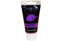 Akrylmaling Artello lilla neon 75ml> Online