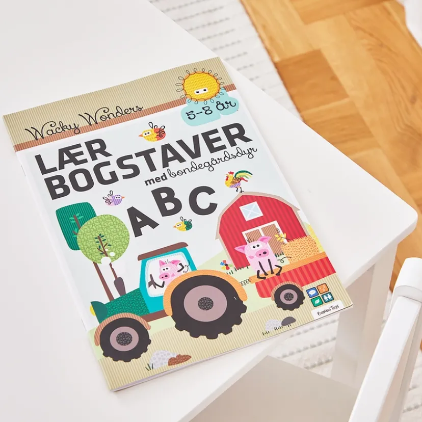 Aktivitetsbog Lær Bogstaver med Wacky Wonders Bondegårdsdyr - ABC> Sale