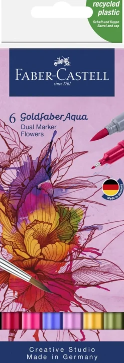 Akvarel Goldfaber Dual Flowers>Faber-Castell Outlet