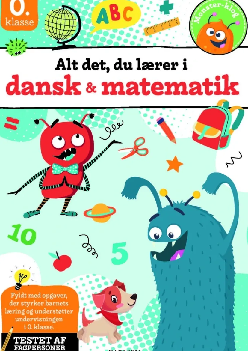 Alt det, du lærer i dansk & matematik - 0. klasse> New
