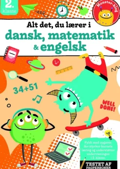 Alt det, du lærer i dansk, matematik & engelsk - 2. klasse>