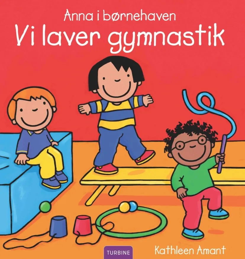 Anna i børnehaven – Vi laver gymnastik> Hot