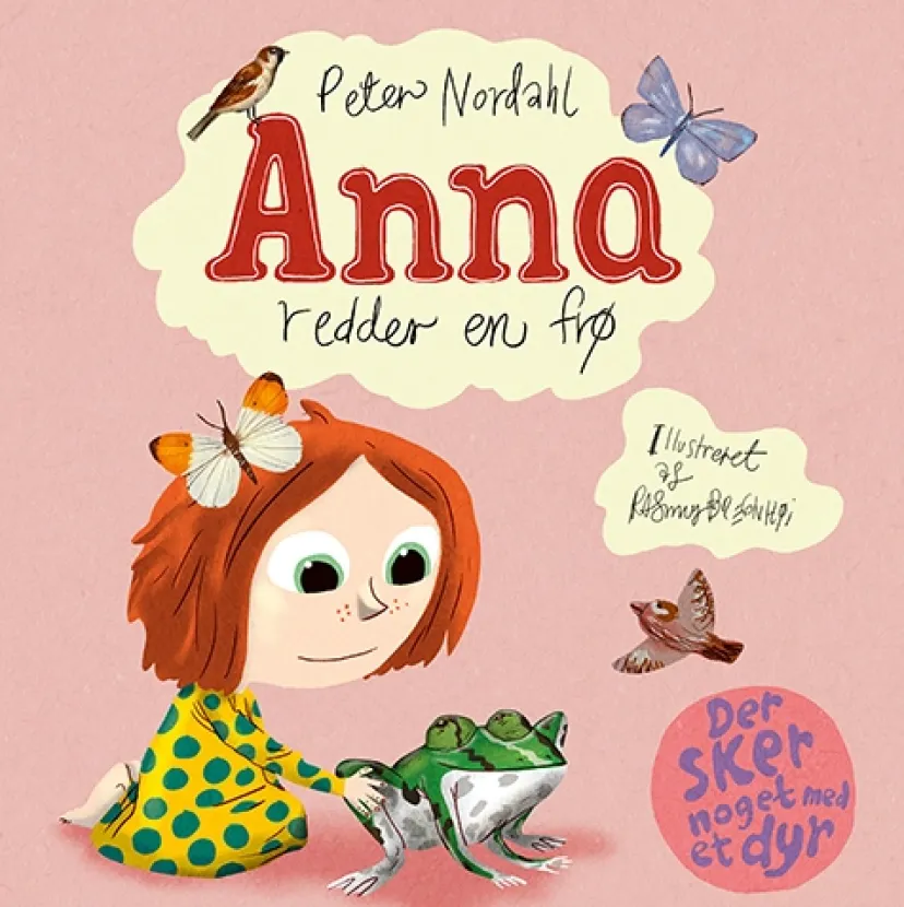 Anna redder en frø>