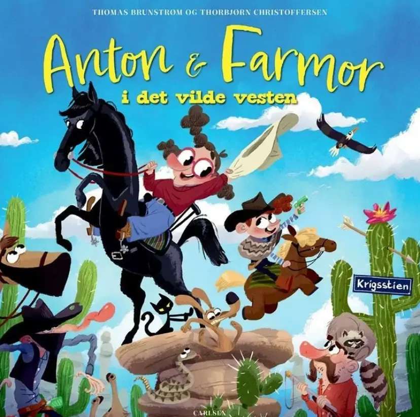 Anton og farmor i Det Vilde Vesten> Online