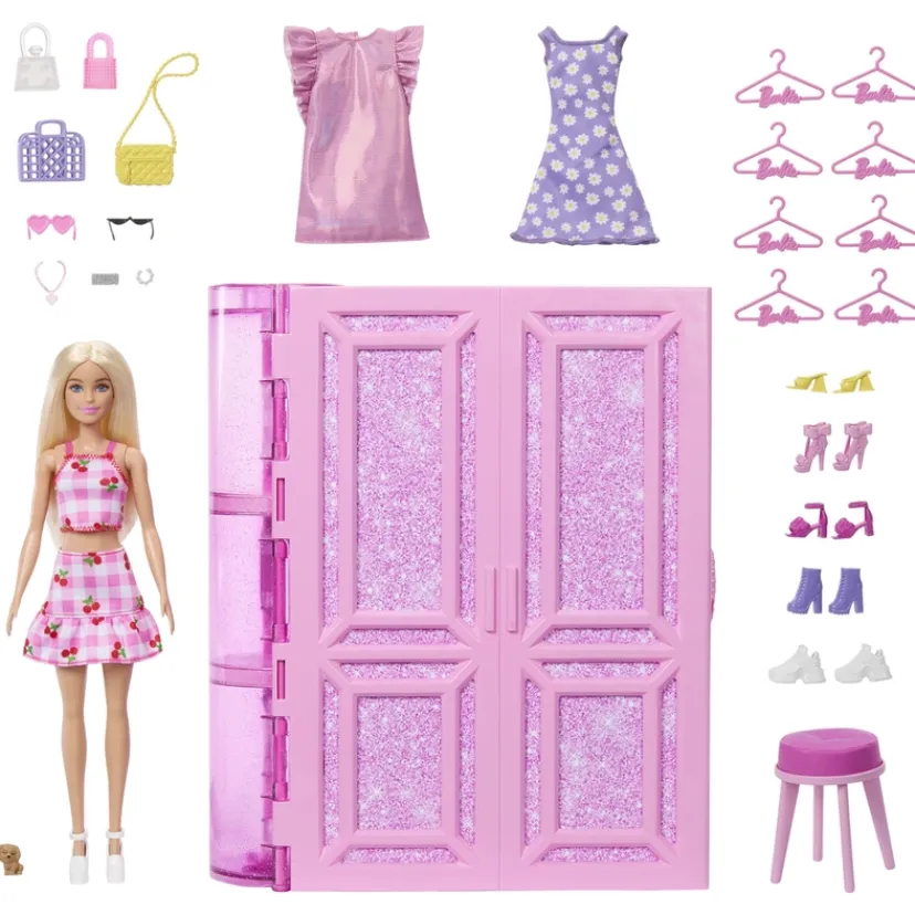 Fashion Fun Dream Closet med dukke>Barbie Hot