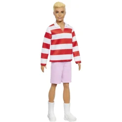 Fashionista Ken Dukke Rød & Hvid Striber>Barbie Clearance