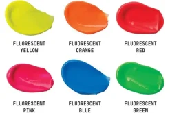 Basics acrylic colour set 6x118ml fluorescent row>LIQUITEX Best