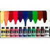 Basics acrylic fluid set 12x118ml row>LIQUITEX