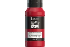 Basics fluid 118ml alizarin crimson perm hue row 1>LIQUITEX Hot