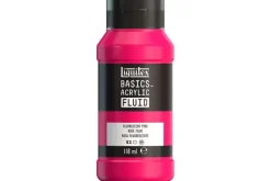 Basics fluid 118ml fluorescent pink row 987>LIQUITEX
