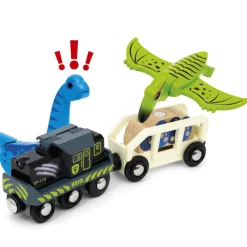 Batteridrevet tog med dinosaur><noscript><img width=