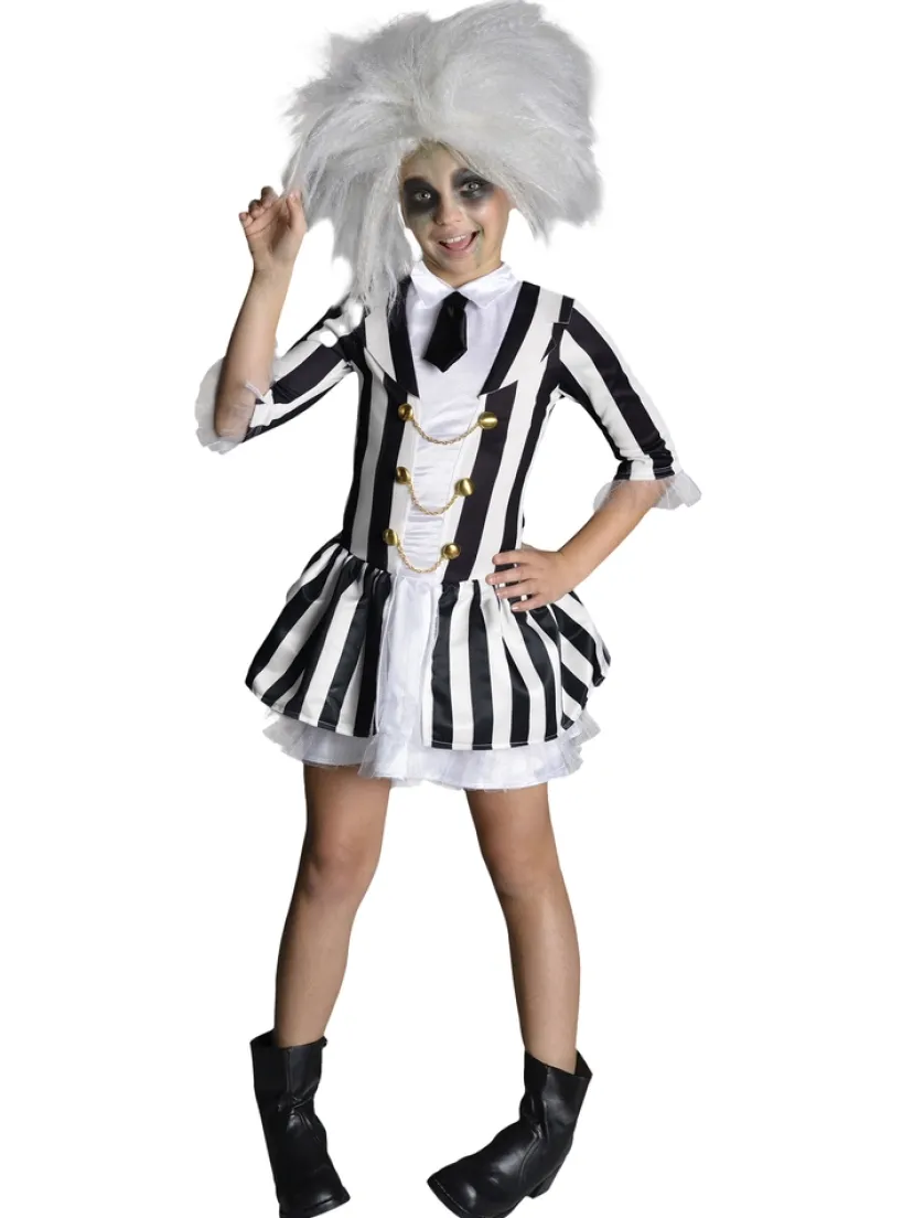 Beetlejuice kjole str. 5-7 år> Clearance