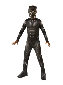 Black Panther Classic kostume med maske str. 3-4 år>Marvel Online