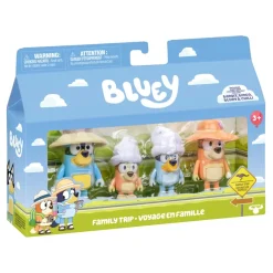 Holiday Figure 4-pak Familetur>Bluey
