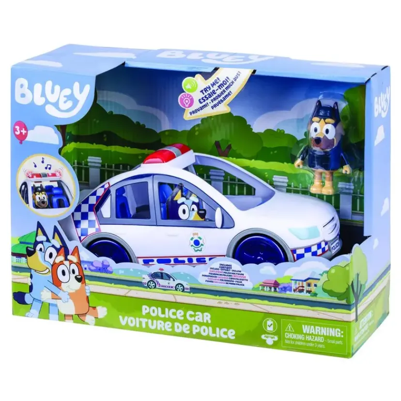 Bluey politibil> Hot