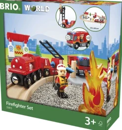 33815 Togsæt med brandmandstema>Brio New