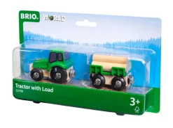 33799 Traktor m/vogn og tømmer><noscript><img width=