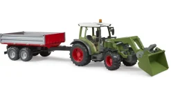 Fendt Vario 212 Frontlæsser og tipvogn>Bruder Discount