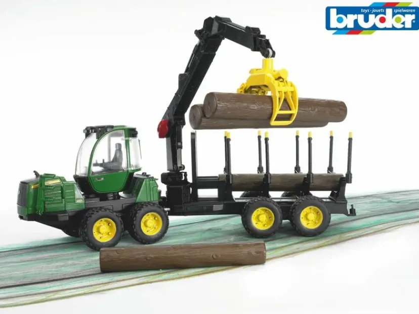 John Deere 1210E 4-akslet skovvogn>Bruder Outlet