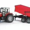 Massey Ferguson 7480 traktor med tipvogn>Bruder Best