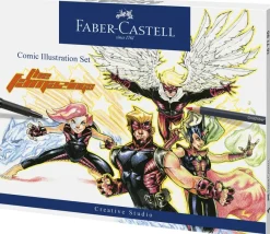Comic illustration set>Faber-Castell Outlet