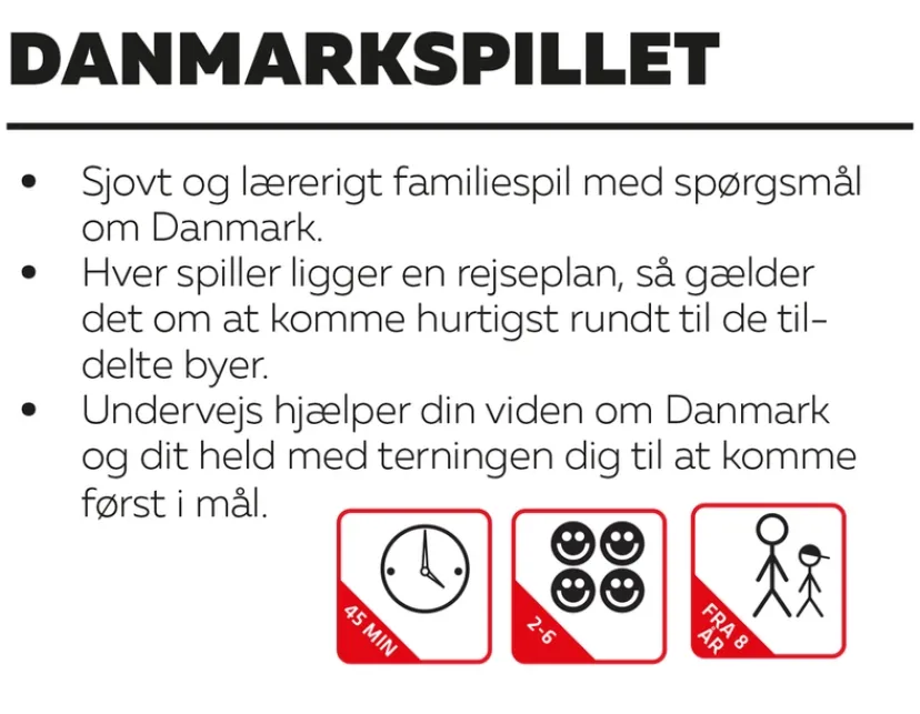 Danmarkslet>Spil Clearance