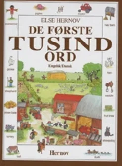 De første tusind ord - engelsk/dansk>