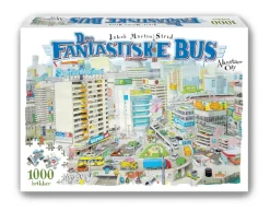 Den fantastiske bus - Ahnstarr City. 1000 brikker>Puslespil