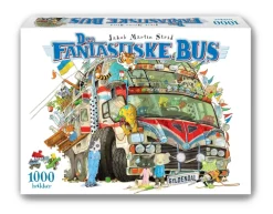 Den fantastiske bus - 1000 brikker>Puslespil Discount