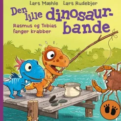 Den lille dinosaurbande – Rasmus og Tobias fanger krabber>