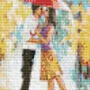 Diamond art par m/paraply 20 x 30 cm>