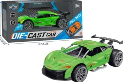 Die-Cast pull-back bil grøn> Clearance