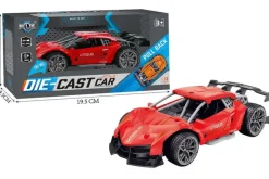 Die-Cast pull-back bil rød> Outlet