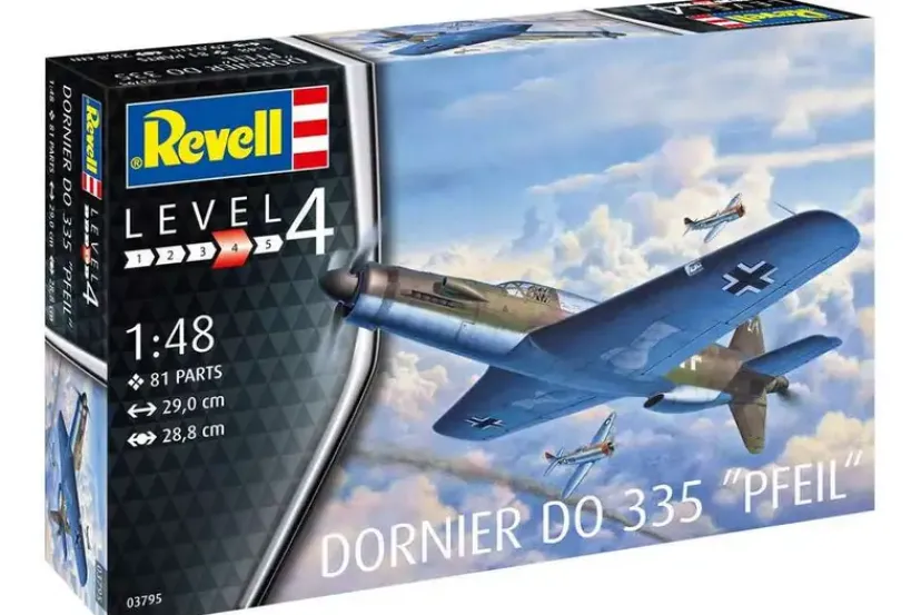 Do335 Pfeil 1:48>Revell