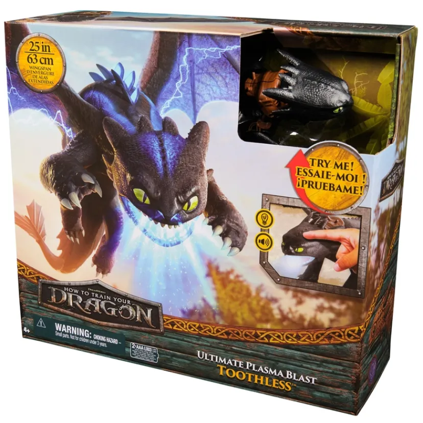 Dragons Movie Plasma Blast Nightfury>