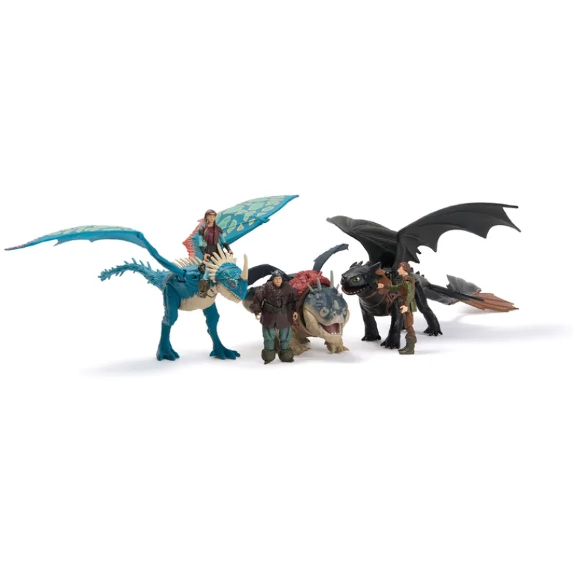 Dragons Movie Viking og Deluxe Drage ass.>