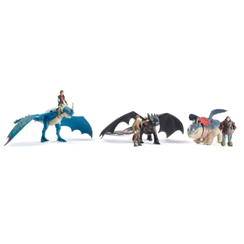 Dragons Movie Viking og Deluxe Drage ass.>