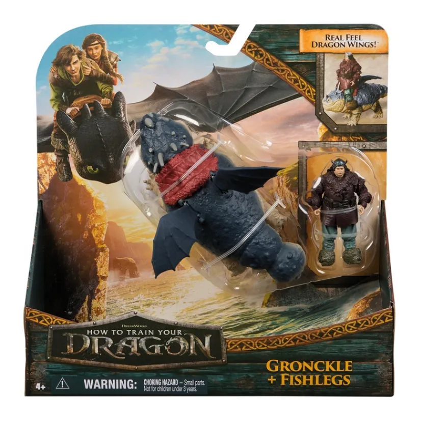 Dragons Movie Viking og Deluxe Drage ass.>
