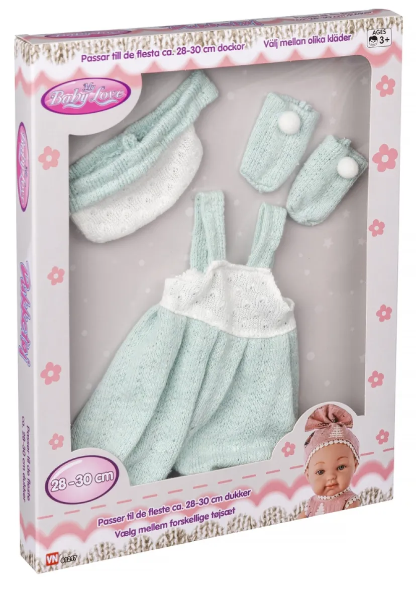 Dukketøj 28-30 cm ass>My Baby Love Best