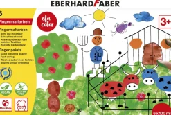 Eberhard Faber Fingermaling 100 ml 6 ass farver>Faber-Castell Online