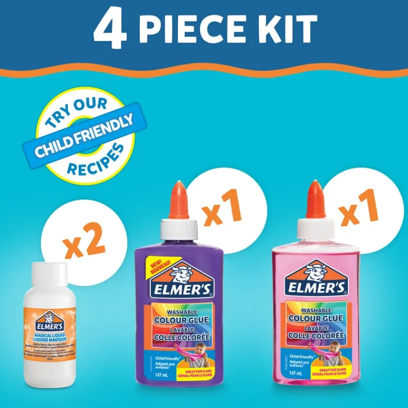 Elmers opaque color slime kit>Elmer's Best