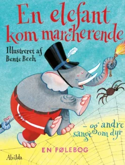 En elefant kom marcherende> Online