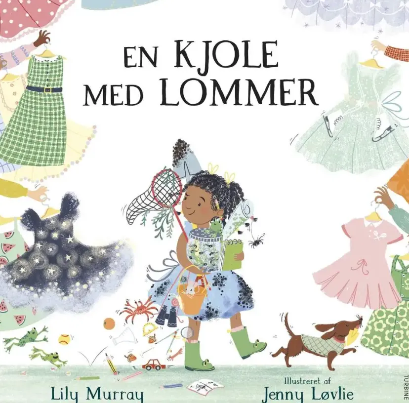 En kjole med lommer> Hot