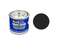 Enamel 14 ml. tar black, mat>REVELL Discount